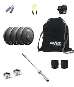 Krazy 12 (3kgX4pc.) Home Gym Combo Pro Max