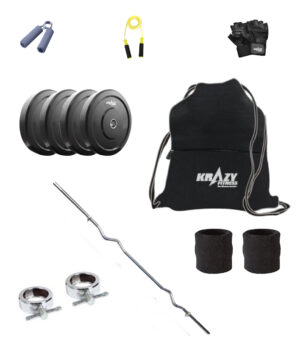 Krazy 20 kg home gym Set fitness kit
