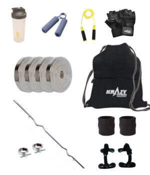 Krazy 8 kg home gym set Pro-S