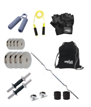 Krazy 32 kg home gym set Max-S