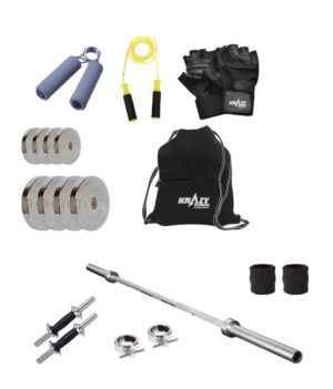Krazy 32 kg home gym set Plus-S