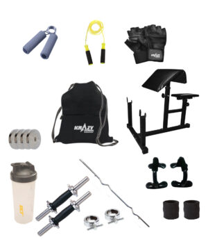Krazy 10 kg Home gym set Hammer-S