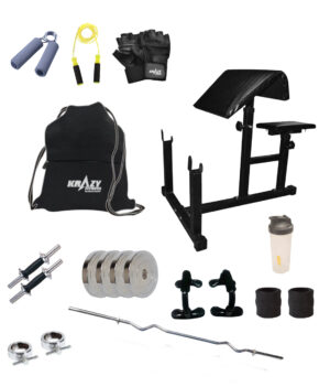 Krazy 20 kg home gym set Hammer-S
