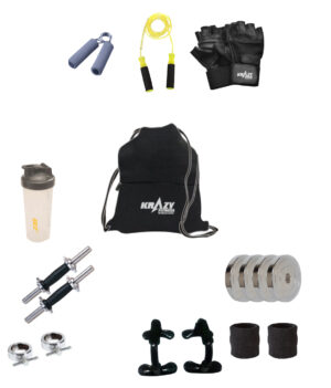 Krazy 24 kg home gym set  Pro-s