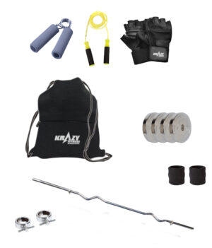 Krazy 20 kg home gym set plus-S