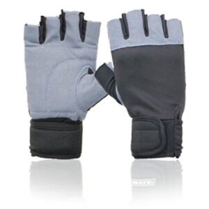 Krazy Swaid Leather Gym Gloves