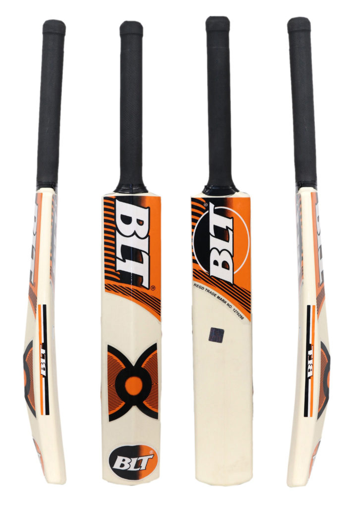 BLT Junior Size No.4 Hard Plastic Cricket Bat for light Tennis Ball