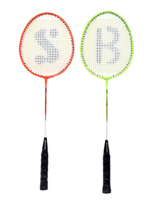 BLT BADMINTON RACQUET STEBA, BADMINTON SET (2 PC. RACKET WITH FULL COVER) BADMINTON RACKET