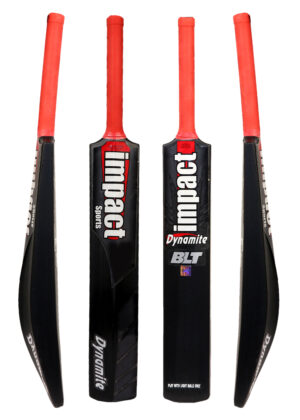 BLT IMPACT DYNAMITE PLASTIC BAT FULL SIZE BAT FIBER BAT PVC BLACK BAT FOR 12-15 AGE GROUP AND THICK BLADE PLASTIC BAT PLAY WITH TENNIS BALL CRICKET BAT FULL SIZE