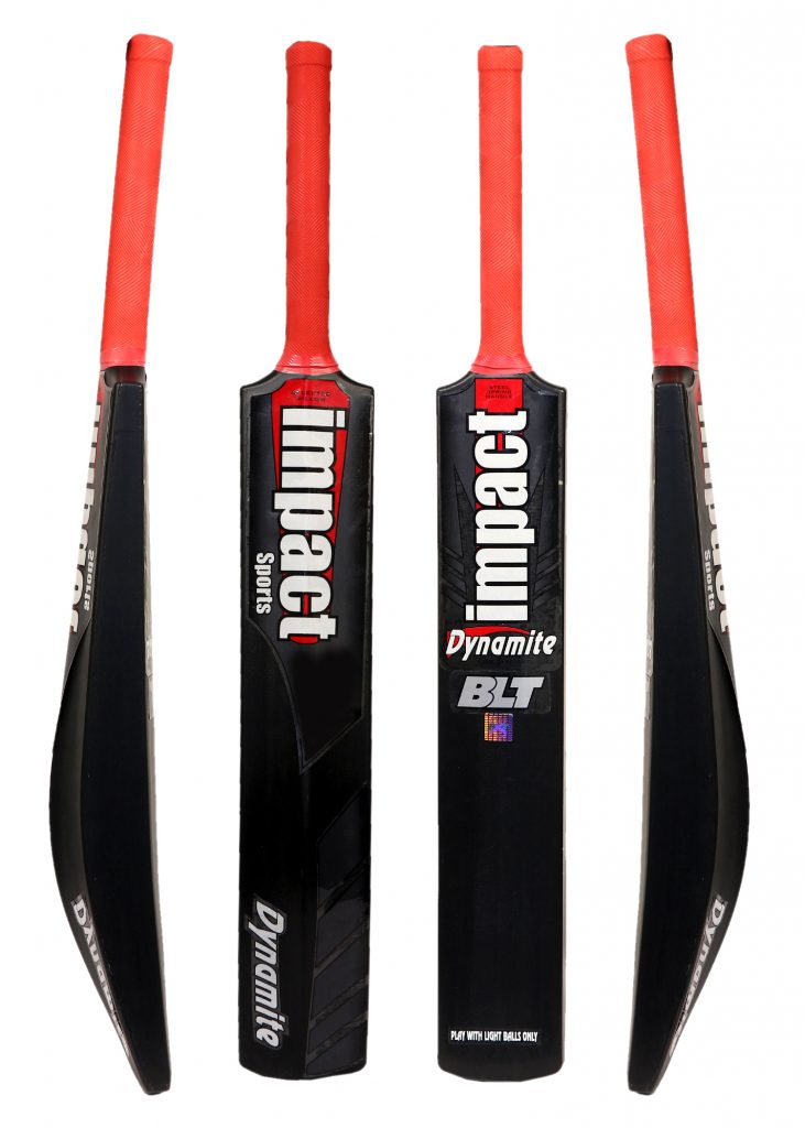 BLT IMPACT DYNAMITE PLASTIC BAT FULL SIZE BAT FIBER BAT PVC BLACK BAT