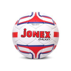 JJ Jonex Pu Galaxy Football Size 5, White