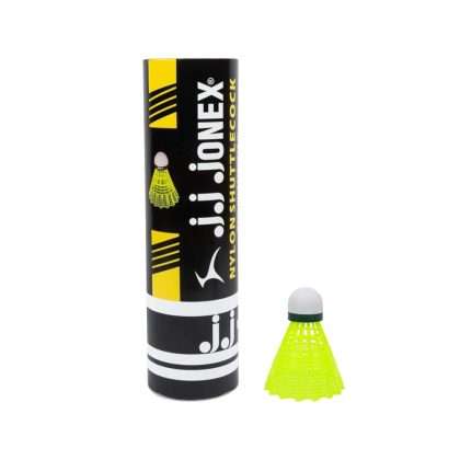 Nylon shuttle cock JJ Jonex 350 badminton practice pack of 6
