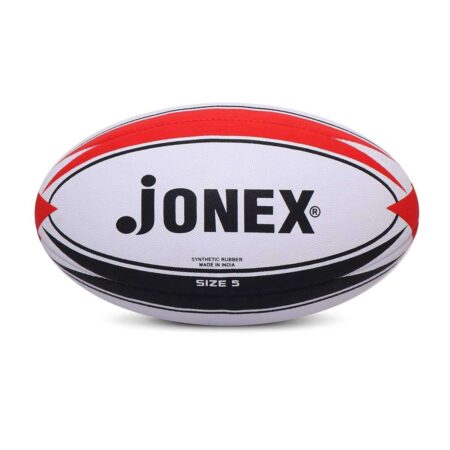 JJ Jonex Match Rugby Ball Size 5, Multicolor 7 JJ Jonex Match Rugby Ball size 5 multicolour