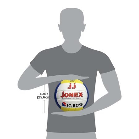JJ Jonex BigBoss Volleyball hand-stitched view