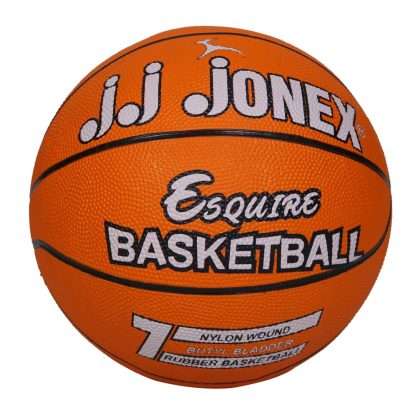 JJ Jonex Esquire Basketball Size 7 orange rubber ball