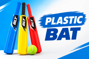 Plastic Tennis Cricket Bat- Hard Plastic Bat